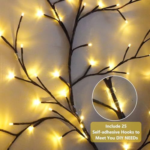 Enchanted Willow Vine Fairy Lights - Image 5