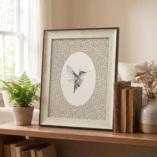 razliubit Hummingbird Wall Art Prints, Vintage Replaceable Framed Vintage Wall - Image 3