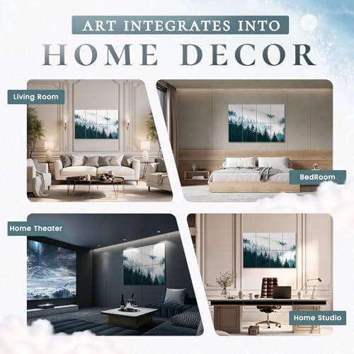 8 Pack Art Acoustic Panels, Decorative Sound Absorbing Wall Art - Image 5