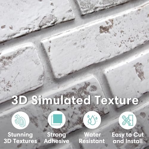Commomy 3D Faux Brick Wall Panels - Image 2