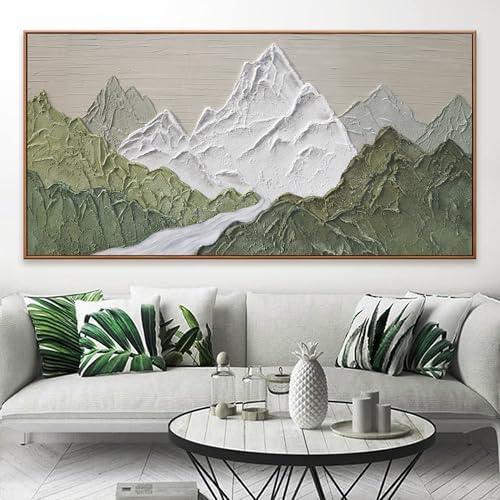 Large Abstract Wall Art For Living Room Canvas Art Wall Decor Bedroom Office - Image 2