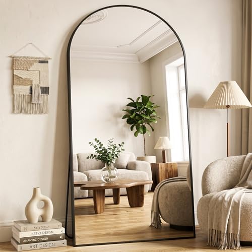 77"x38" Arched Full Length Mirror, Full Body Floor Mirror - Image 3