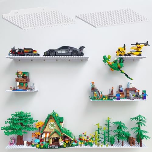 6 Pack Mini Wall Display Shelves by Unknown