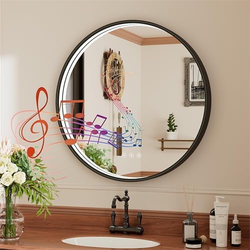 20 Inch Bluetooth LED Bathroom Mirror by JSneijder