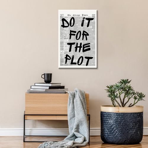 Retro Black And White Newspaper Poster do it - Image 6