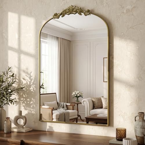 Arched Wall Mirror, Retro Decorative Wall Mirror by ladynow