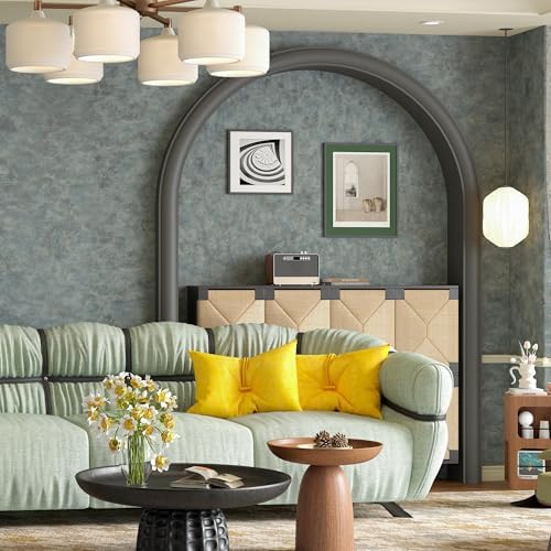 Extra Wide Peel and Stick Wallpaper Blue/Gray Textured Wallpaper 31.5"x354" - Image 6