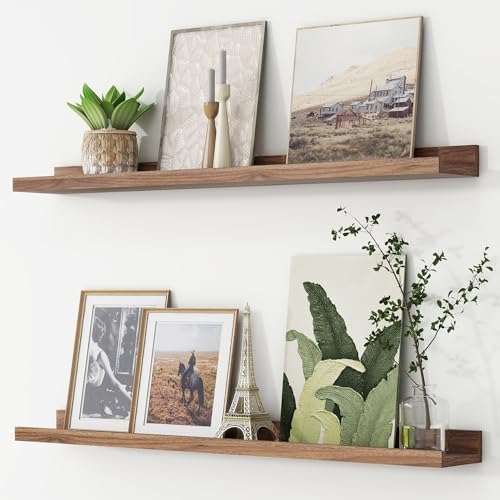 Picture Ledge Shelf, Floating Shelves by FLYJOE