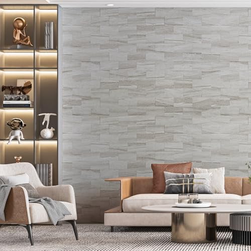Art3d Peel and Stick Backsplash, Stick on Wall Tile, Biege Marble - Image 3