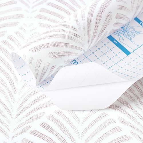 Safiyya Peel and Stick Wallpaper Boho Contact Paper Pink Geometric Modern Wall - Image 6