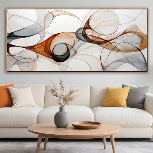 KLAKLA Framed Large Abstract Wall Art - Image 5