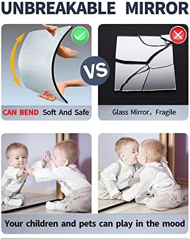 Shatterproof Full Length Mirror Tiles - Image 5
