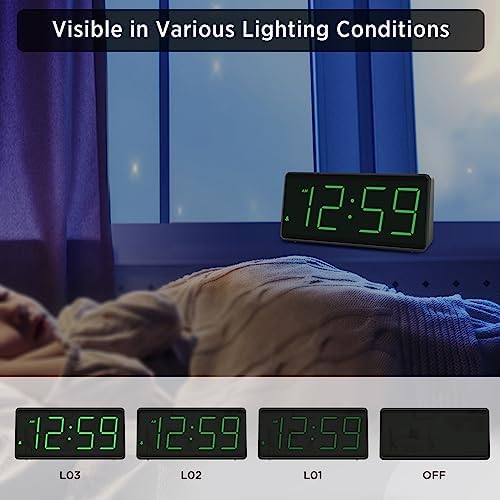 Peakeep Battery Operated Digital Alarm Clock - Image 4