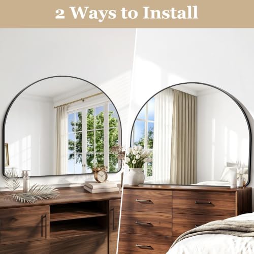 GLASHOM Arched Bathroom Vanity Mirror - Image 6