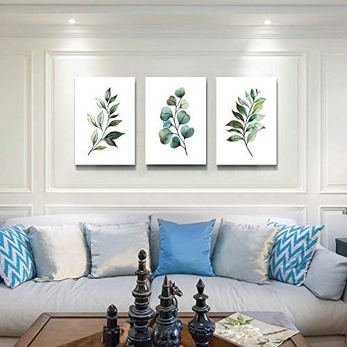 Green Leaf inspirational canvas Wall Art - Image 5