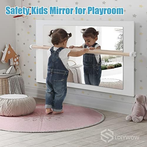 SLDIYWOW Wall Mirror Full Length, Safety Unbreakable Mirror Great - Image 3