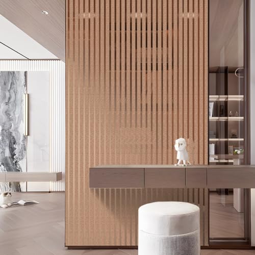 2mm Thick Peel and Stick Wallpaper Glossy Striped Texture Wall Panels - Image 3