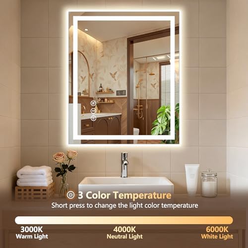24"x 30" LED Bathroom Mirror - Image 5