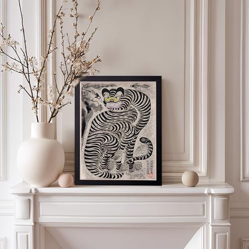 Poster Master Vintage Talismanic Tiger and Magpies Poster - Image 5