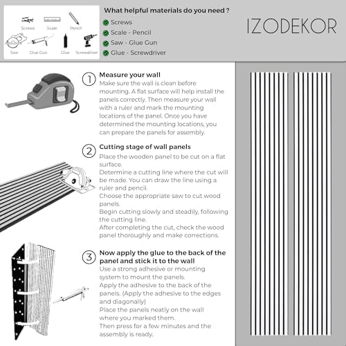 IZODEKOR 3D Wood Wall Panels - Image 6