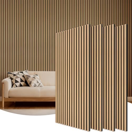 TONOR Wood Wall Panels for Interior Wall Decor-4 Pack 47.2" x 23.6" by TONOR