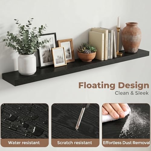 72 Inch Floating Shelves for Wall - Image 4