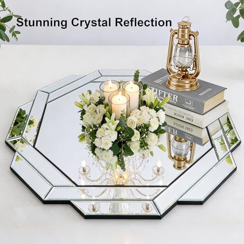 Chende 36" Decorative Mirror for Wall Decor, Large Living Room Mirror - Image 2
