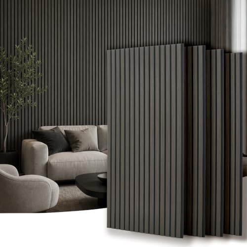 4 Pack 47.2"x23.6" Wood Slat Acoustic Panels by Unknown