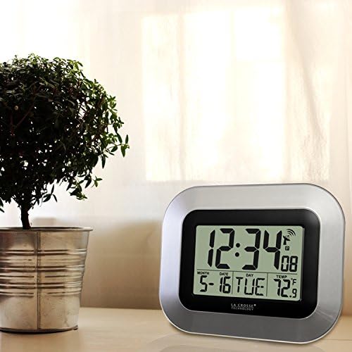 La Crosse Technology WT-8005U-S Atomic Digital Wall Clock - Image 3