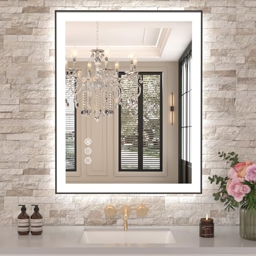Amorho LED Bathroom Mirror, Controlled Separately by Amorho