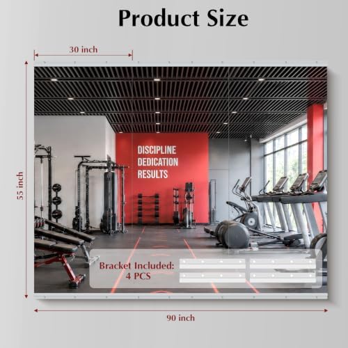BEAUTYPEAK Home Gym Mirror - Image 2