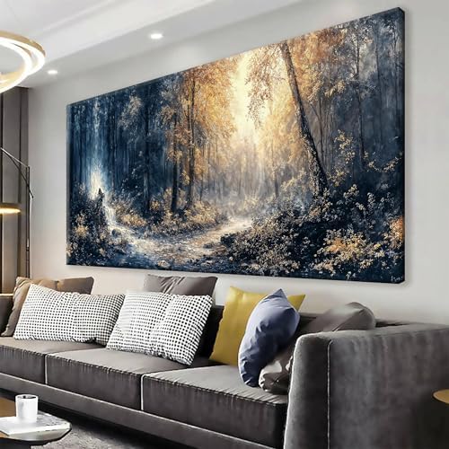 TAIJXAGSG Modern Black Grey Wall Art Natural Home Wall Decorations Canvas Art by TAIJXAGSG