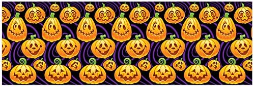 Beistle Jack-O-Lantern Wall Backdrop, 4’ x 30’ by Beistle