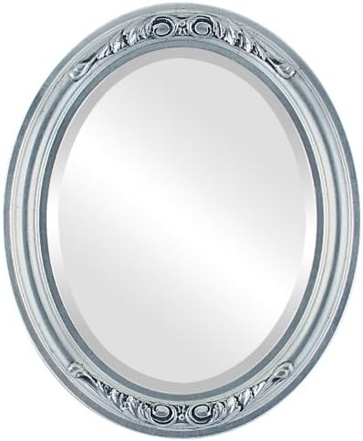OVALCREST Oval Beveled Wall Mirror by OVALCREST