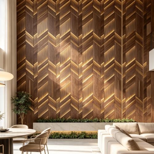 Chejiaye Faux 3D Wall Panel Peel and Stick, Thick PE Foam Self-Adhesive - Image 2