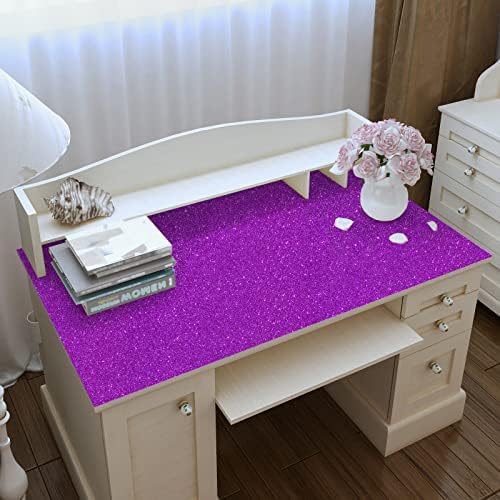 VEELIKE Sparkle Purple Glitter Wallpaper Stick and Peel Removable Glitter - Image 6