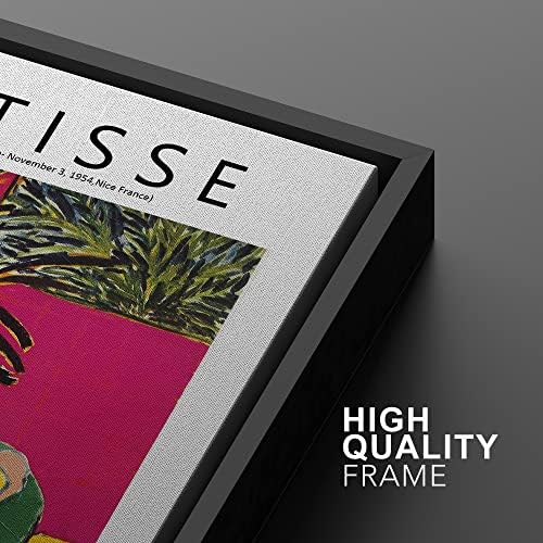 MUDECOR Framed Wall Art Print Set Abstract Flower Vases by Henri Matisse Nature - Image 5