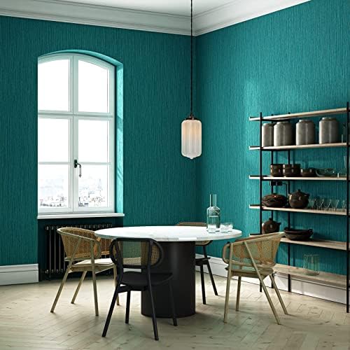 Haimin Grasscloth Wallpaper Textured 24inx393in Fabric Contact Paper - Image 4