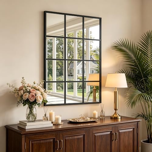 Dewfig Rectangle Wall Mirror by YourSpacePerfectlyReflected