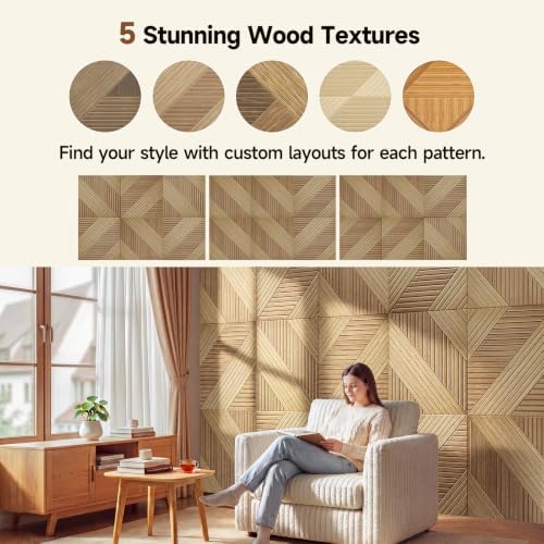 INMOZATA Acoustic Wall Panels, Soundproof Decorative Sound Absorbing Panels - Image 4