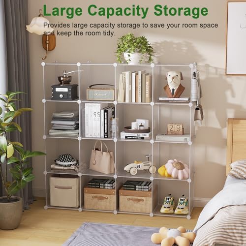 C&AHOME 16 Cube Storage Organizer Cube Shelves Units Storage Cubes - Image 3