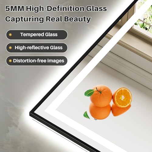 28X36 Inch LED Bathroom Mirror - Image 7