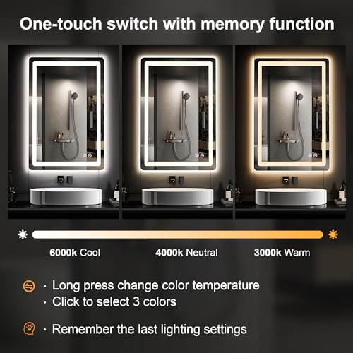 TRAHOME LED Bathroom Vanity Mirror - Image 5