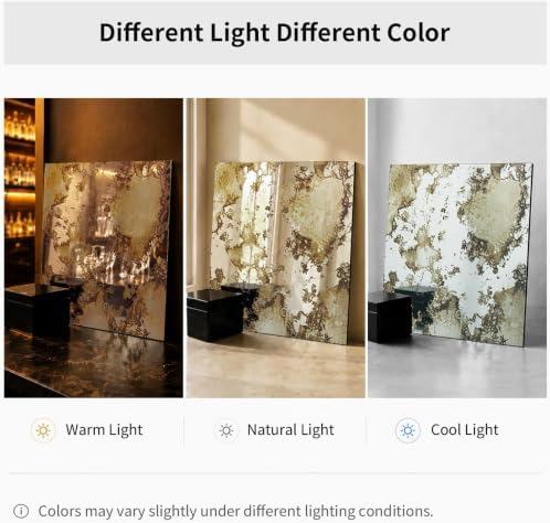 LiveInUrban Acrylic Antique Mirror Wall Panels, Humidity Wall - Image 3