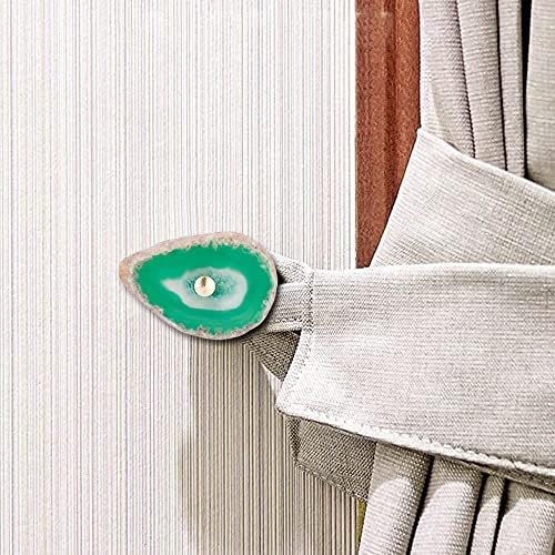CozyTower 4 Pcs Unique Agate Wall Hooks - Image 6