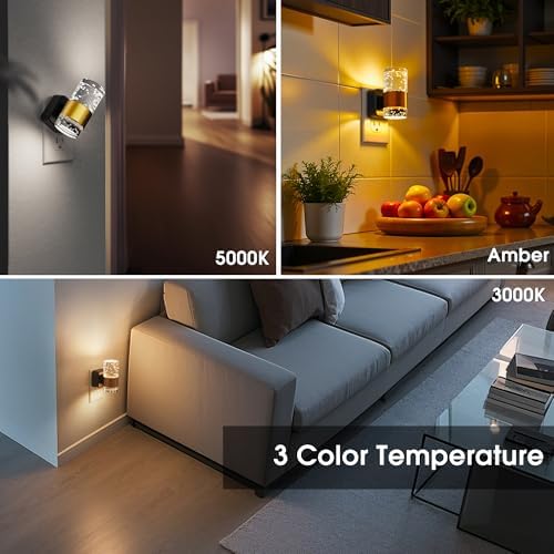 L LOHAS LED Night Lights Plug into Wall, Dusk-to-Dawn Sensor Night Light - Image 6