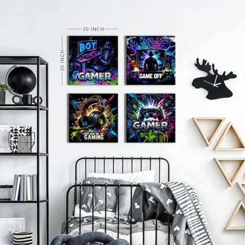 Video Game Wall Art Cool Gaming Room Decoration - Image 3
