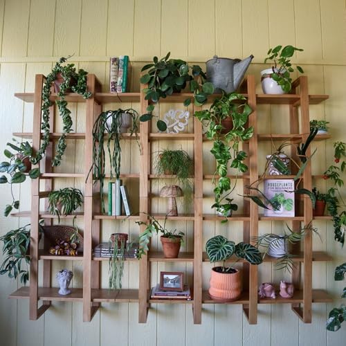 Nathan James Floating Wall Book Shelves, 3-Tier Display Shelf, Decorative - Image 5