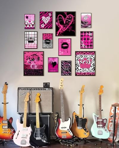 KBKBART 12 Pcs Mcbling Trashy Y2k Posters Room Decor and 50 Pcs Y2k Sticker - Image 6
