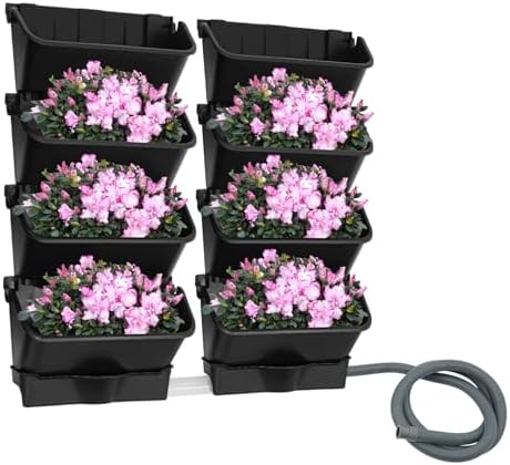 Vertical Wall Planter for Indoor Plant, 8 Pack - Image 3